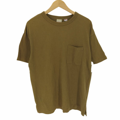 グッドウェア good wear USAコットン ポケット S/S Tシャツ メンズ import:L