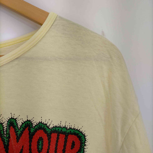 ヒステリックグラマー HYSTERIC GLAMOUR 00s Y2K ロゴプリント カットソー レディース FREE