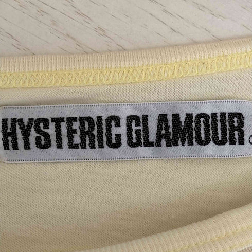 ヒステリックグラマー HYSTERIC GLAMOUR 00s Y2K ロゴプリント カットソー レディース FREE