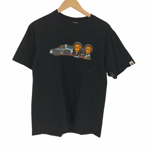 アベイシングエイプ A BATHING APE TEE 05 MOVIE コラボ MILO プリント クルーネック S/S Tシャツ メンズ JPN:L