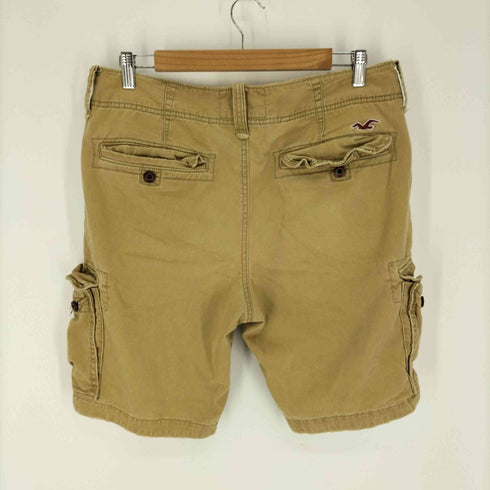 ホリスター Hollister ストーン ウォッシュ加工 ボタンフライ ミリタリー カーゴショーツ メンズ 32