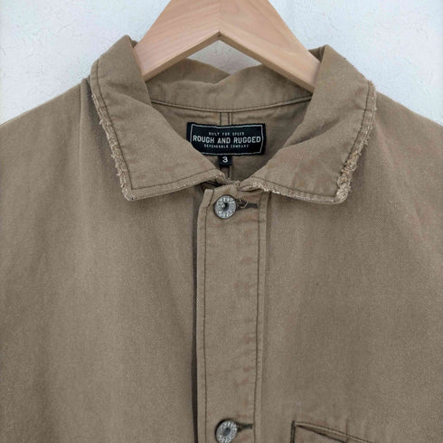 ラフアンドラゲッド ROUGH AND RUGGED ダック地カバーオールジャケット メンズ JPN:3
