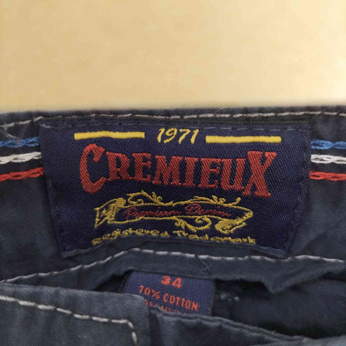 ダニエルクレミュ DANIEL CREMIEUX コットン ナイロン ホワイトステッチ 立体ポケット ショーツ メンズ 34