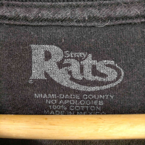 ストレイラッツ stray rats フロントラバープリントロゴ L/Sカットソー ラスタカラー メンズ JPN:L