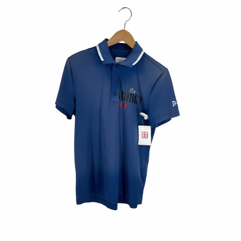 ラコステスポーツ LACOSTE SPORT Sleeve Polo ロゴパッチポロシャツ テニスウエア メンズ JPN:S