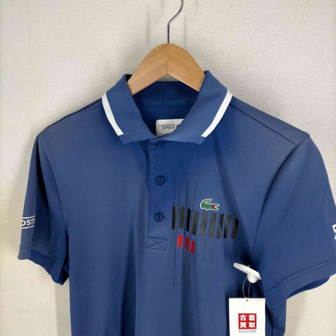 ラコステスポーツ LACOSTE SPORT Sleeve Polo ロゴパッチポロシャツ テニスウエア メンズ JPN:S