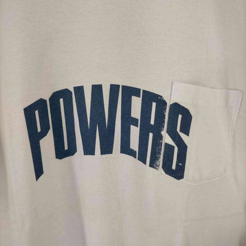 パワーズ POWERS POWERS KILBOY POCKET Tee (White) メンズ JPN:L