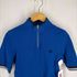 フレッドペリー FRED PERRY BRADLEY WIGGINS Tipped Cycling Shirt 鹿の子 ロゴ刺繍スタンドカラーハーフジップポロシャツ メンズ JPN:S