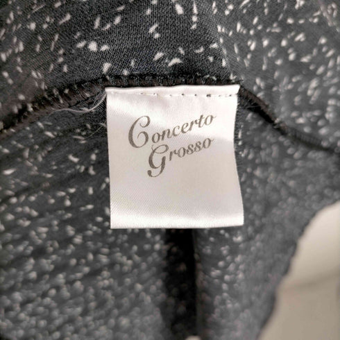 フルギ concerto grosso 総柄 プリーツワンピース レディース FREE