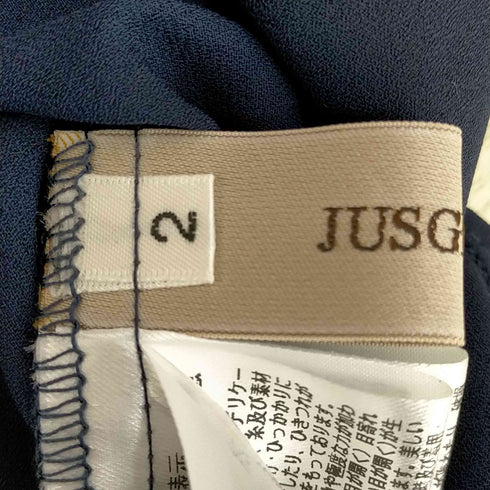 ジャスグリッティー JUSGLITTY パール釦ブラウス レディース 2