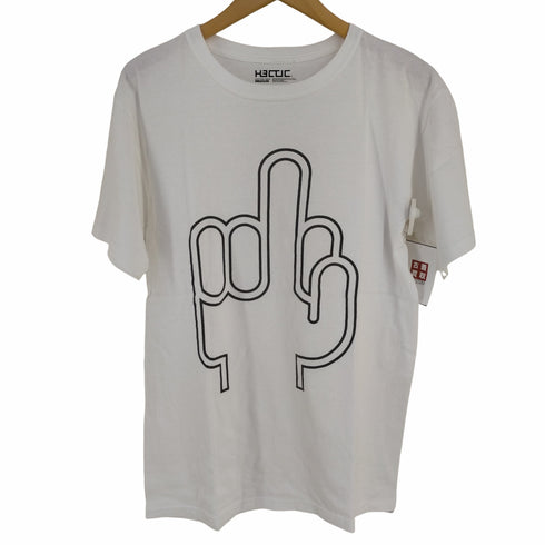 ヘクティク HECTIC ミドルフィンガーデザイン Tシャツ メンズ JPN:M