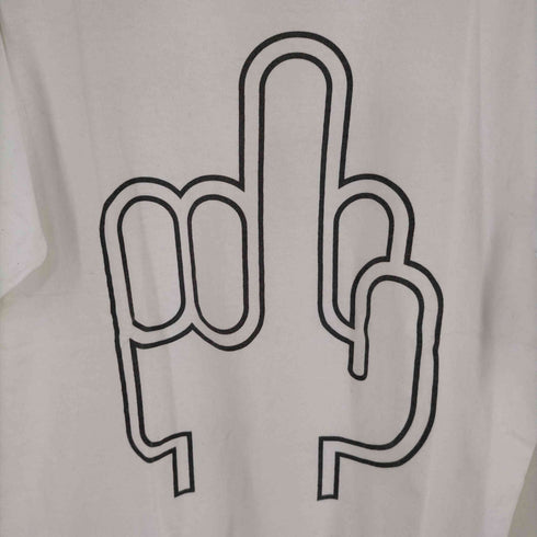 ヘクティク HECTIC ミドルフィンガーデザイン Tシャツ メンズ JPN:M