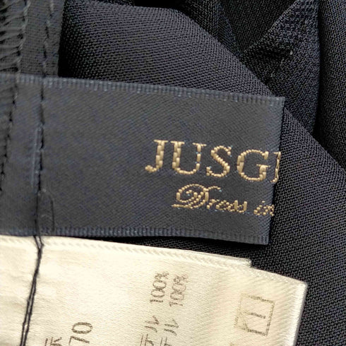 ジャスグリッティー JUSGLITTY ウォッシャブル楊柳プリーツ袖フレアブラウス レディース 2