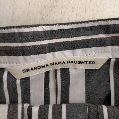 グランドママドーター GRANDMA MAMA DAUGHTER ストライプ フレアスカート レディース JPN:1