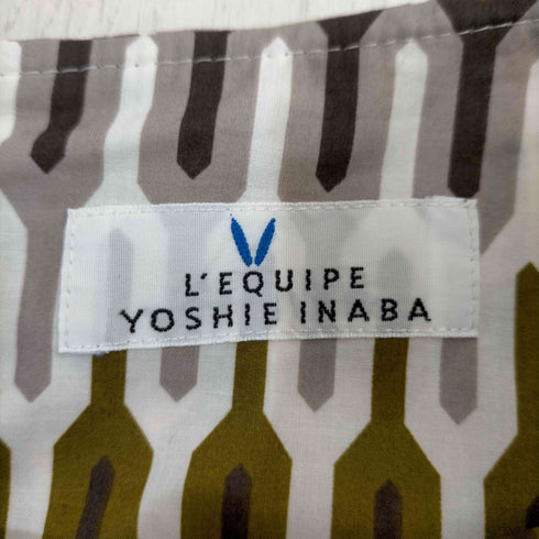 レキップヨシエイナバ LEQUIPE YOSHIE INABA 総柄 フレアスカート レディース