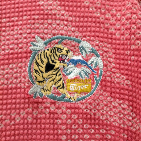 オニツカタイガー ONITSUKA TIGER トラ柄 サーマルカットソー メンズ import:XL