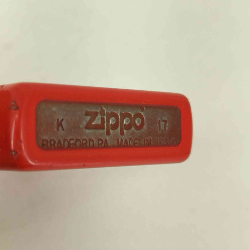 シュプリーム Supreme 18SS Logo Zippo Red メンズ