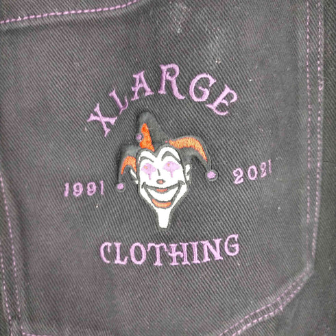 エクストララージ X-LARGE CONTRAST STITCH WIDE PANTS メンズ 32INCH