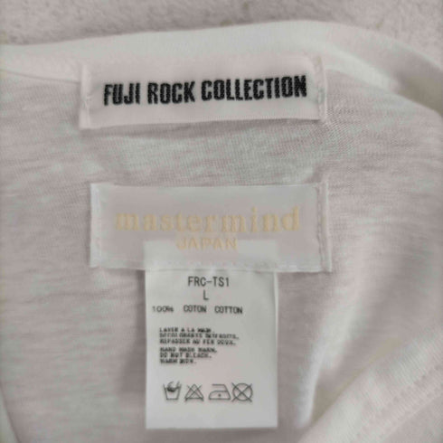 マスターマインド mastermind JAPAN FUJI ROCK COLLECTION 両面プリントS/S TEE メンズ JPN:L