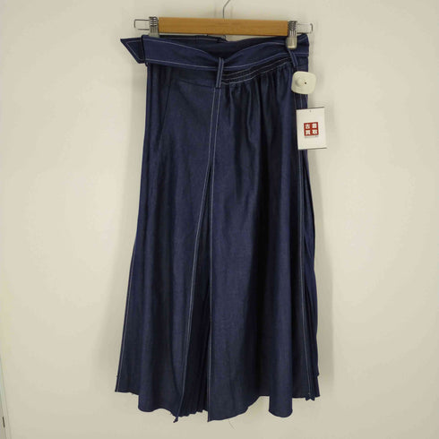 ミッシュマッシュ MISCH MASCH デニムプリーツスカート レディース DE:38
