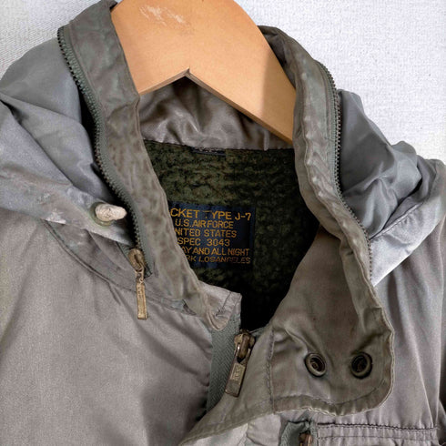 jacket type J-7 裏地ボアミリタリーナイロンジャケット メンズ JPN:XL