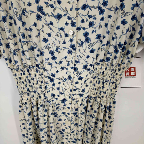 ミッシュマッシュ MISCH MASCH 花総柄フレアワンピース レディース