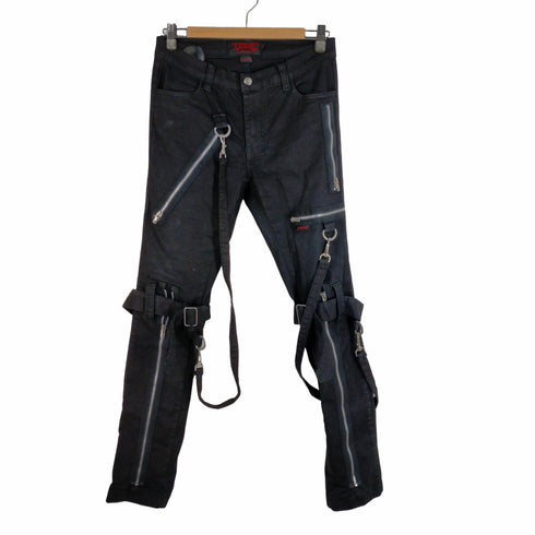TRIPP NYC BLACK BONDAGE PANT ボンテージパンツ Y2K メンズ 26