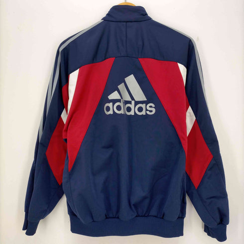 アディダス adidas 90-2000s パフォーマンスロゴ スリーライン トラックジャケット メンズ import:M