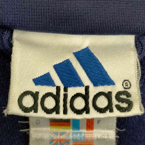 アディダス adidas 90-2000s パフォーマンスロゴ スリーライン トラックジャケット メンズ import:M