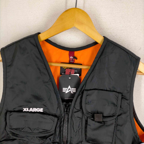 アルファインダストリーズ ALPHA INDUSTRIES MULTIPOCKET VEST フィッシングベストダウンベスト メンズ JPN:S