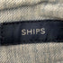 シップス SHIPS コットンリネンワイドデニム レディース 38