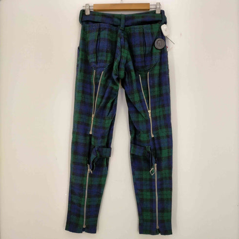 ボーイロンドン BOY LONDON Y2K ボンテージパンツ タータンチェックZIPパンツ メンズ JPN:M