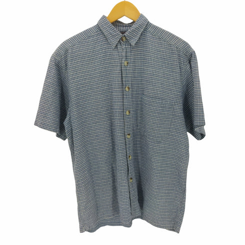 チェック柄 コット S/S シャツ メンズ JPN:M