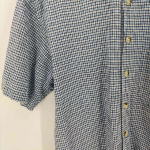 チェック柄 コット S/S シャツ メンズ JPN:M