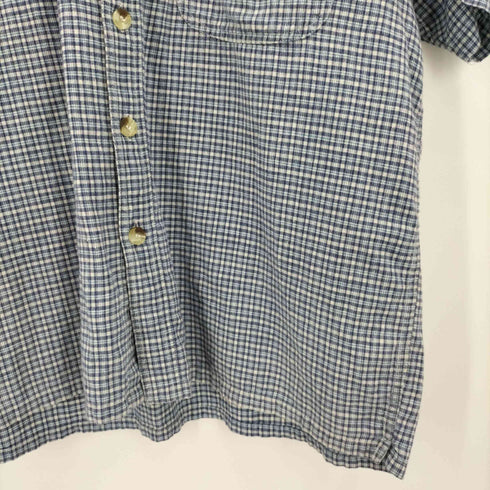 チェック柄 コット S/S シャツ メンズ JPN:M