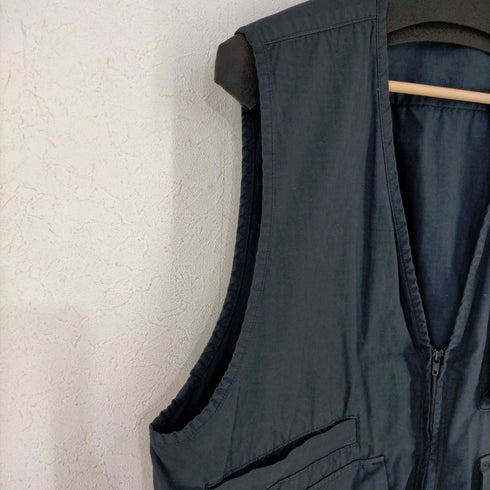ラングラー Wrangler WRAPIDTRANSIT コットンリネンリップストップベスト メンズ import:L