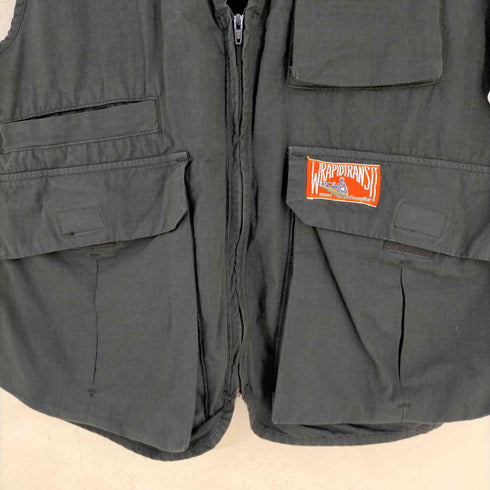 ラングラー Wrangler WRAPIDTRANSIT コットンリネンリップストップベスト メンズ import:L