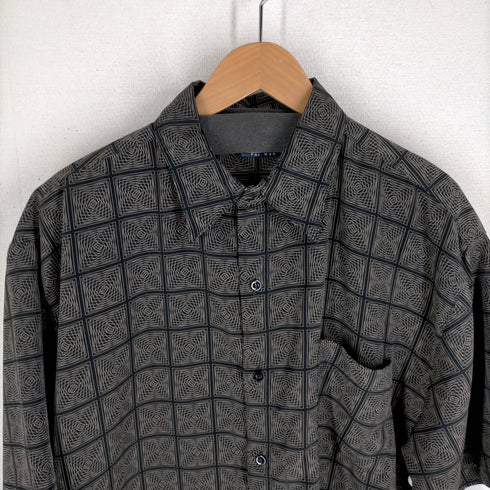プレミア PREMIER 90s 総柄ショートスリーブシャツ メンズ JPN:L