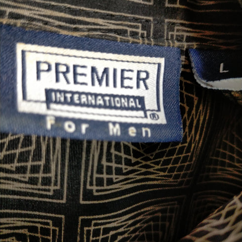 プレミア PREMIER 90s 総柄ショートスリーブシャツ メンズ JPN:L