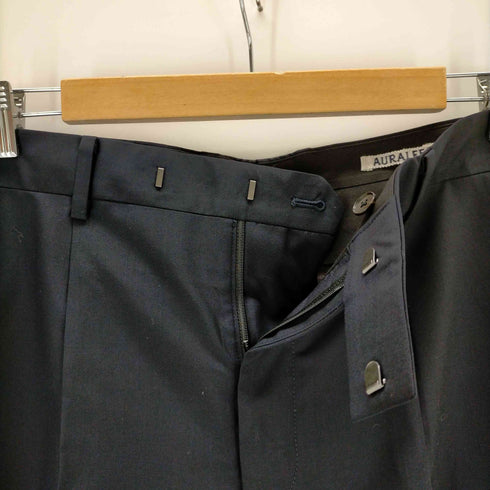 オーラリー AURALEE SUPER FINE TROPICAL WOOL SLACKS メンズ JPN:4