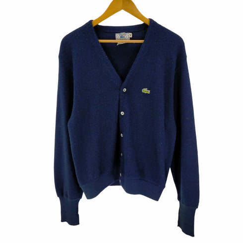 アイゾッドラコステ IZOD LACOSTE 70s 80s 糸巻きタグ アクリルカーディガン メンズ JPN:M