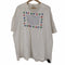 オニータ ONEITA USA製 POWER-T 手形 アート メッセージプリント Tシャツ メンズ import:XXL