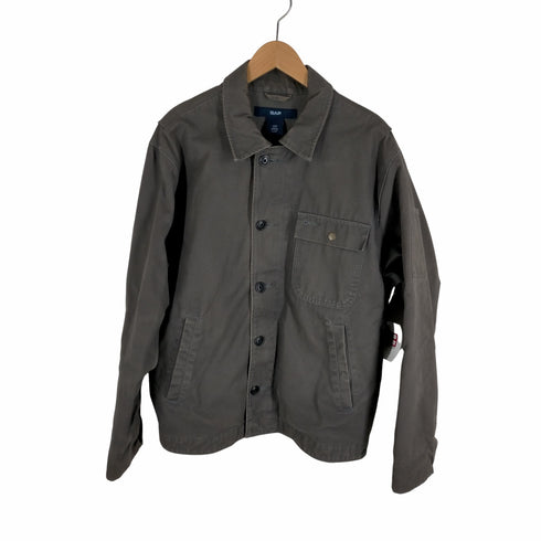 ギャップ Gap 90-00s old gap 紺タグ 裏地キルティング 3P 比翼 ハンティングジャケット メンズ JPN:M