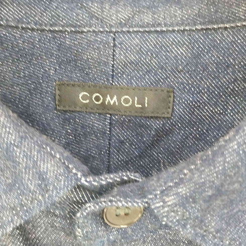 コモリ COMOLI 8オンス ノンウォッシュデニム コモリシャツ メンズ JPN:2