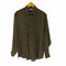 HELENE DE MICHEL 総柄 L/S シャツ シルク100% メンズ import:M