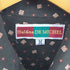 HELENE DE MICHEL 総柄 L/S シャツ シルク100% メンズ import:M