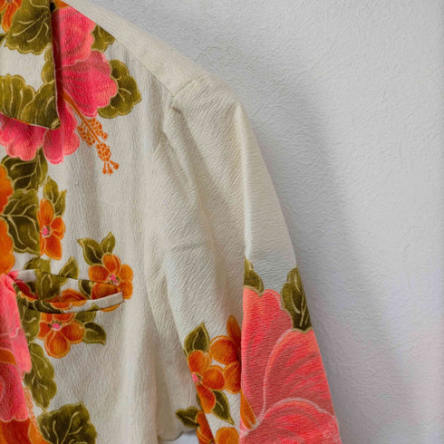 ui-maikai MADE IN HAWAII コットンアロハシャツ メンズ