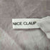 ナイスクラップ continuer de NICE CLAUP ノーカラーシアーシャツ レディース FREE