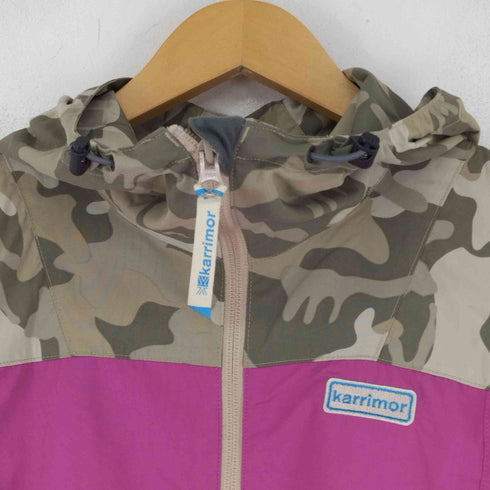 カリマー Karrimor カモ柄 ジップマウンテンパーカー レディース import:S
