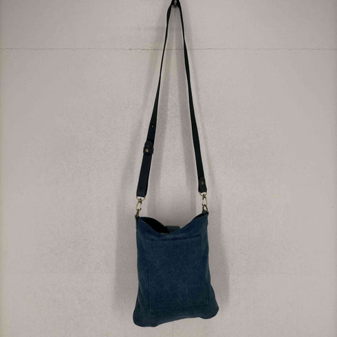 TRAVELERS FACTORY レザー×キャンバス ショルダーバッグ メンズ